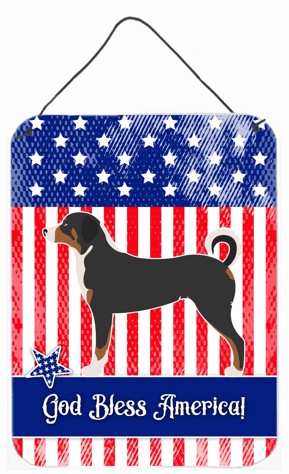 Appenzeller Sennenhund American Wall or Door Hanging Prints BB8369DS1216 by Caroline's Treasures