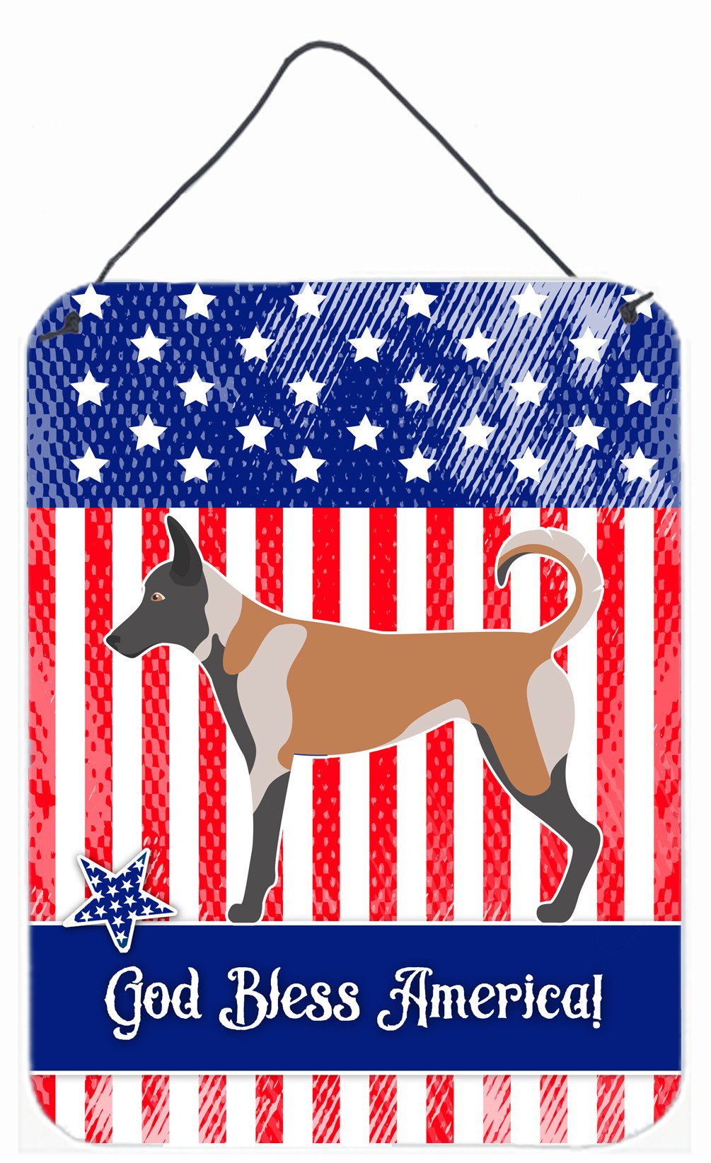 Malinois American Wall or Door Hanging Prints BB8380DS1216 by Caroline's Treasures