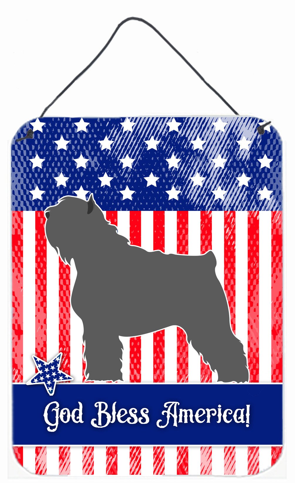 Bouvier des Flandres American Wall or Door Hanging Prints BB8383DS1216 by Caroline&#39;s Treasures