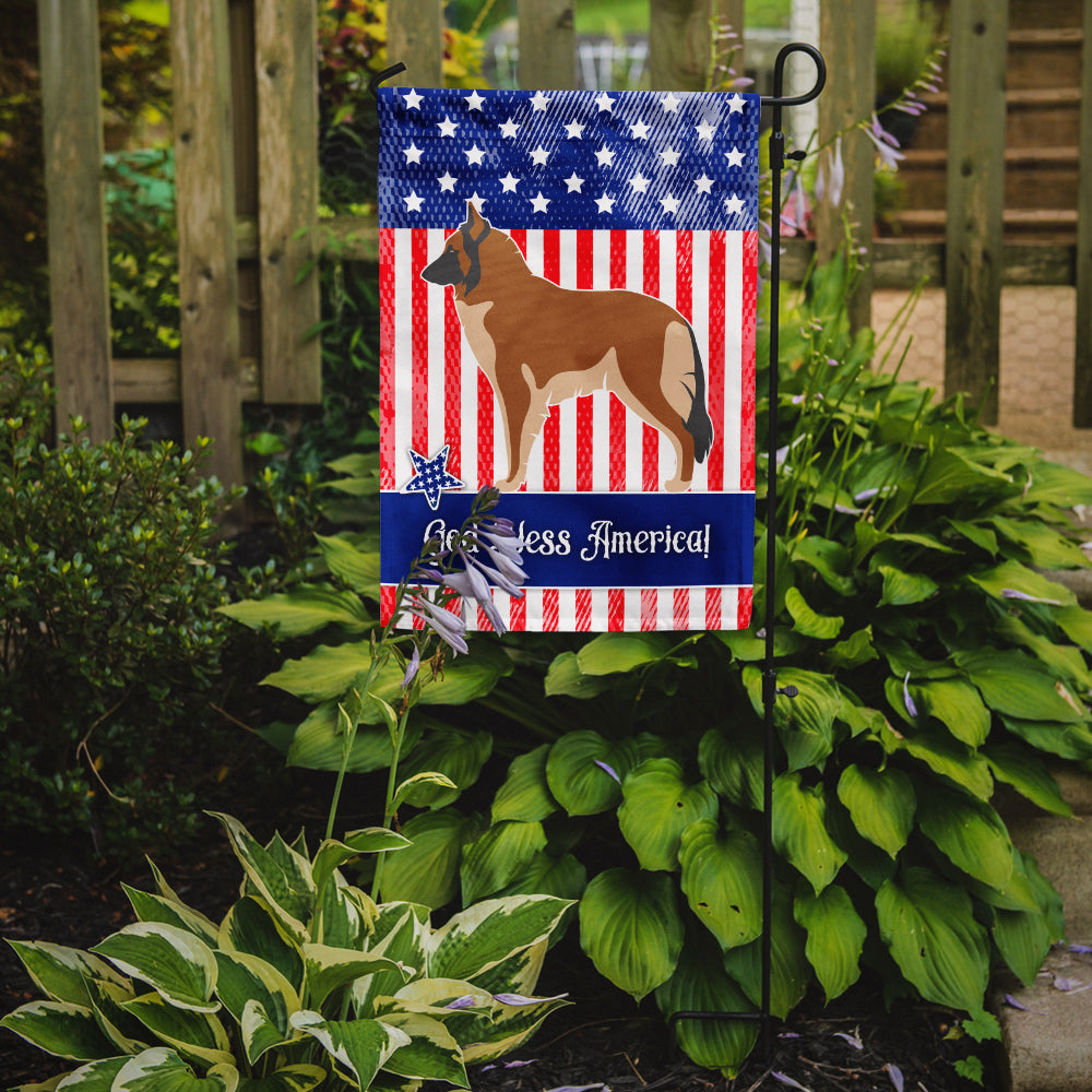 Belgian Tervuren American Flag Garden Size BB8384GF  the-store.com.