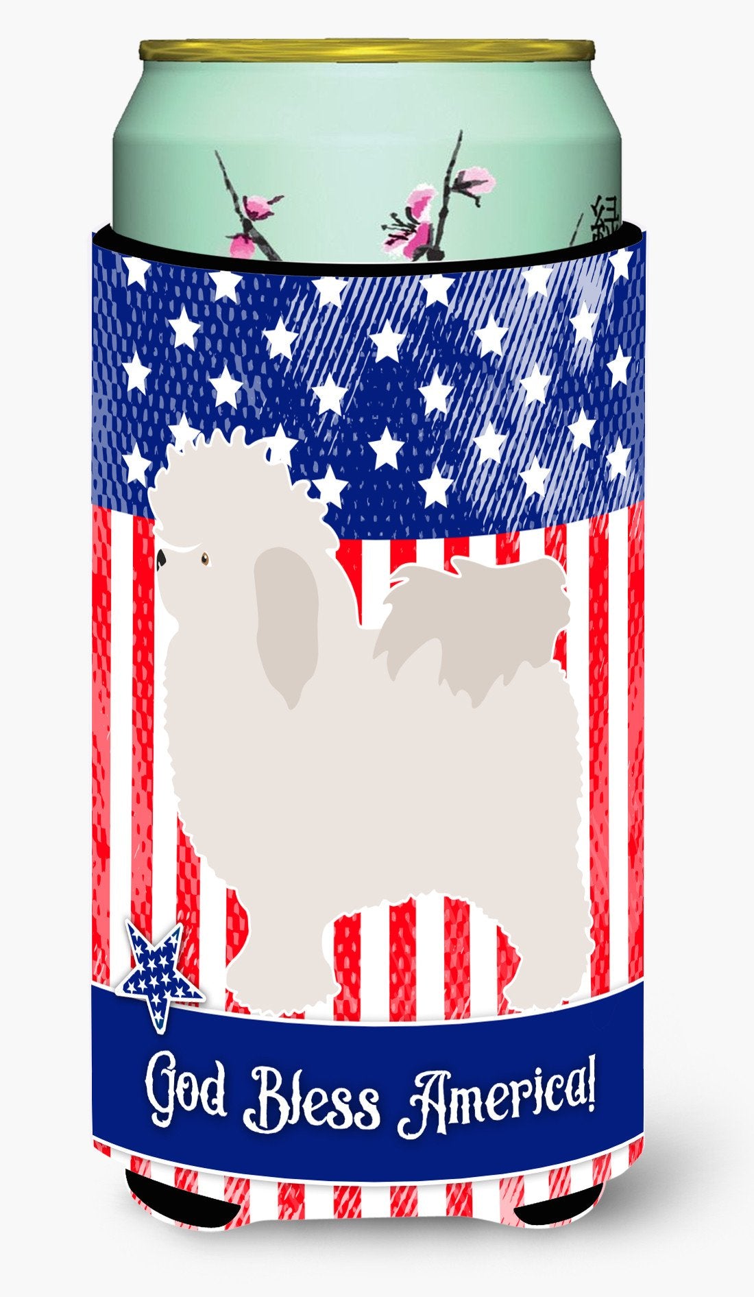 Bolognese American Tall Boy Beverage Insulator Hugger BB8390TBC by Caroline's Treasures