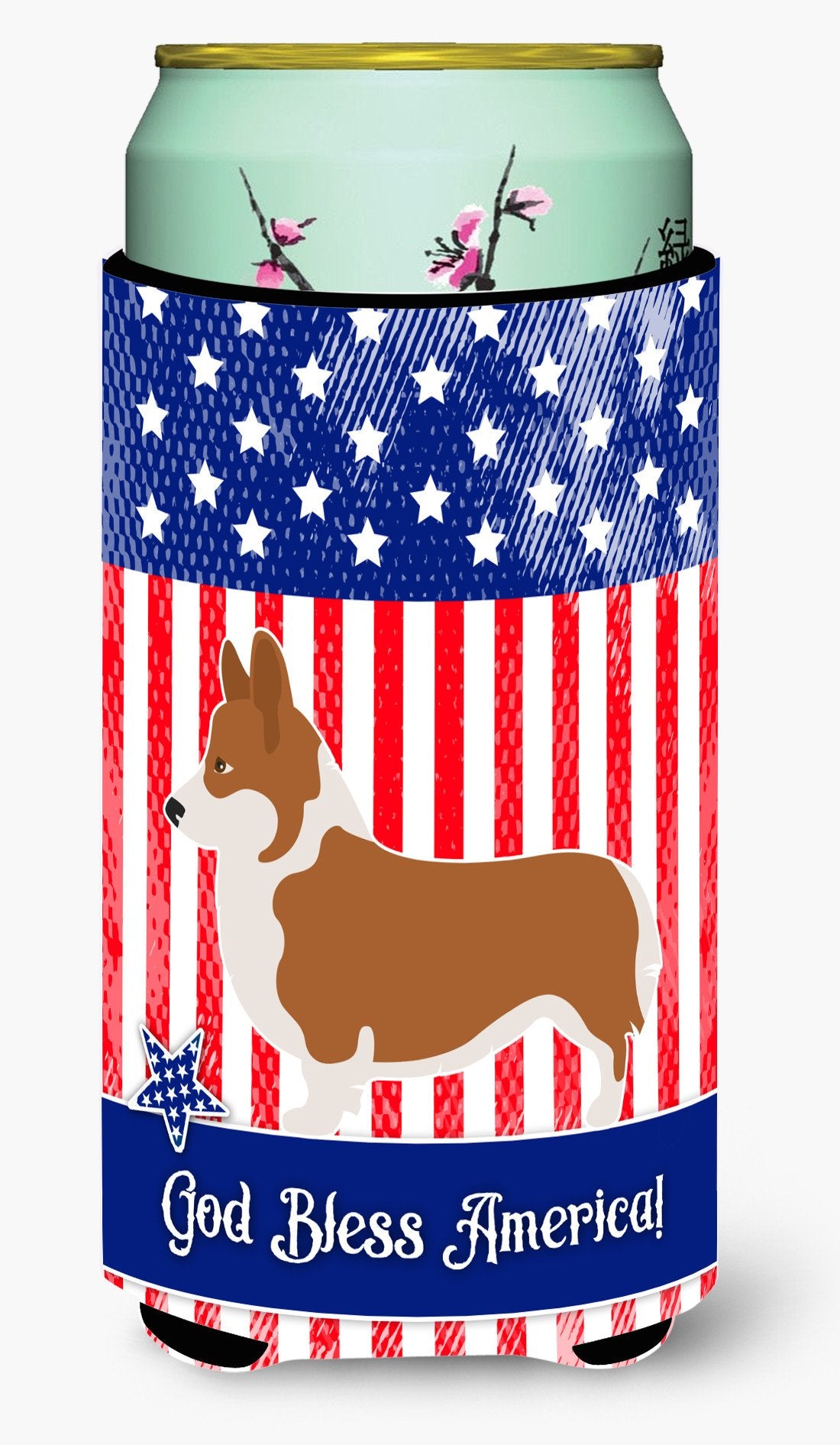 Pembroke Welsh Corgi American Tall Boy Beverage Insulator Hugger BB8401TBC by Caroline's Treasures