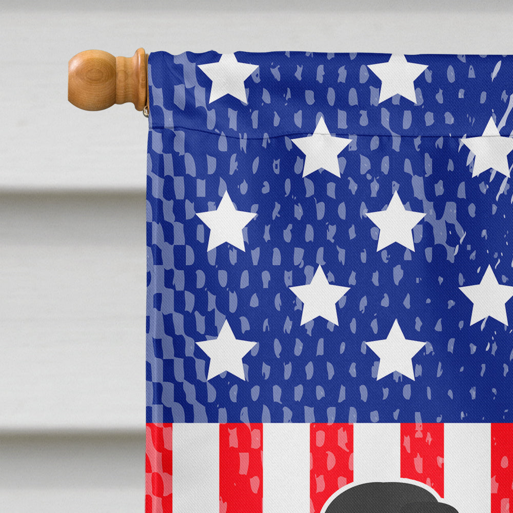 Broholmer Danish Mastiff American Flag Canvas House Size BB8409CHF  the-store.com.