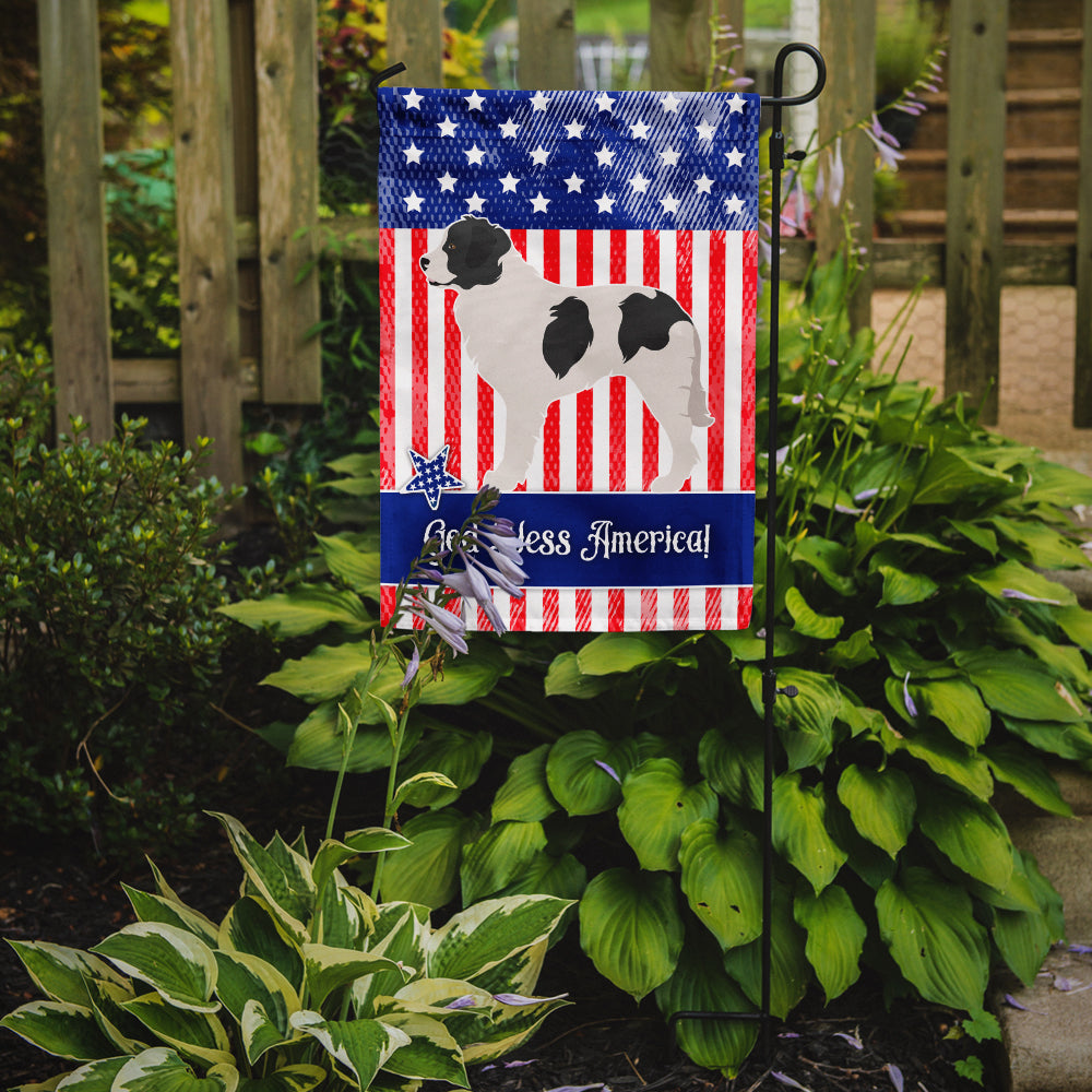 Landseer American Flag Garden Size BB8412GF  the-store.com.