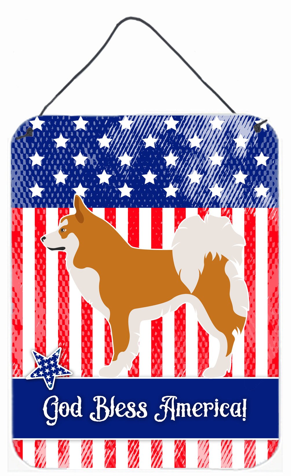 Icelandic Sheepdog American Wall or Door Hanging Prints BB8421DS1216 by Caroline's Treasures