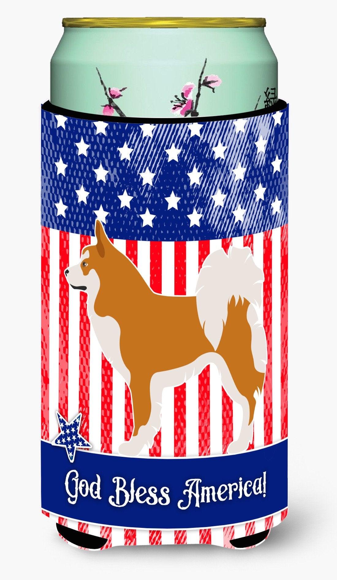 Icelandic Sheepdog American Tall Boy Beverage Insulator Hugger BB8421TBC by Caroline's Treasures