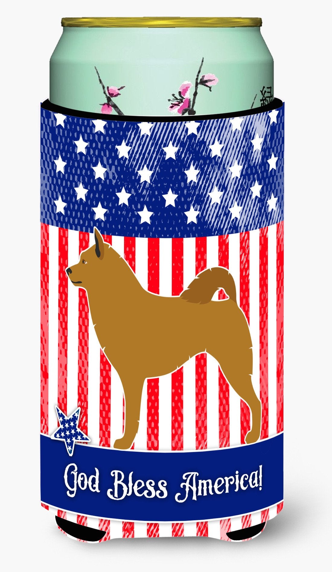 Finnish Spitz American Tall Boy Beverage Insulator Hugger BB8424TBC by Caroline's Treasures