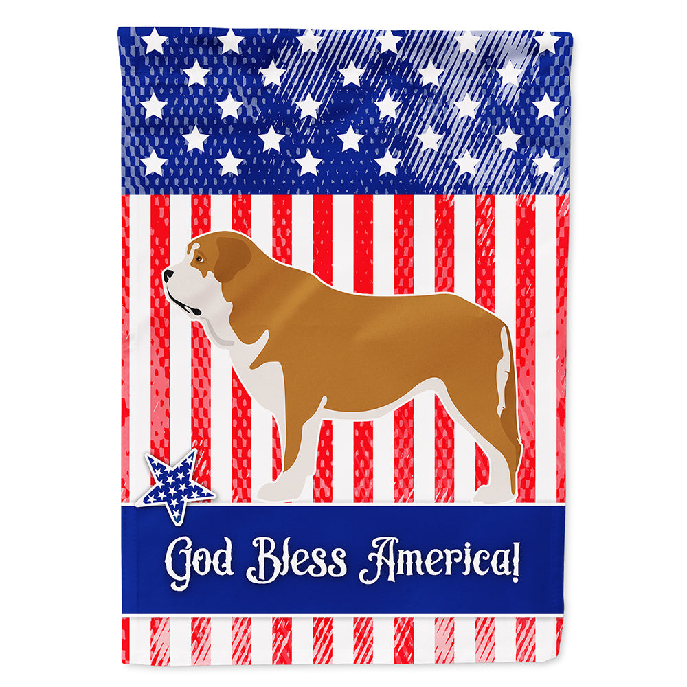 Mastin Epanol Spanish Mastiff American Flag Canvas House Size BB8430CHF  the-store.com.