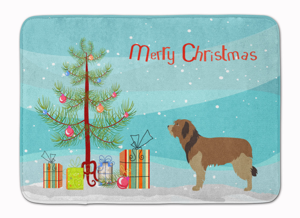 Catalan Sheepdog Christmas Machine Washable Memory Foam Mat BB8457RUG - the-store.com