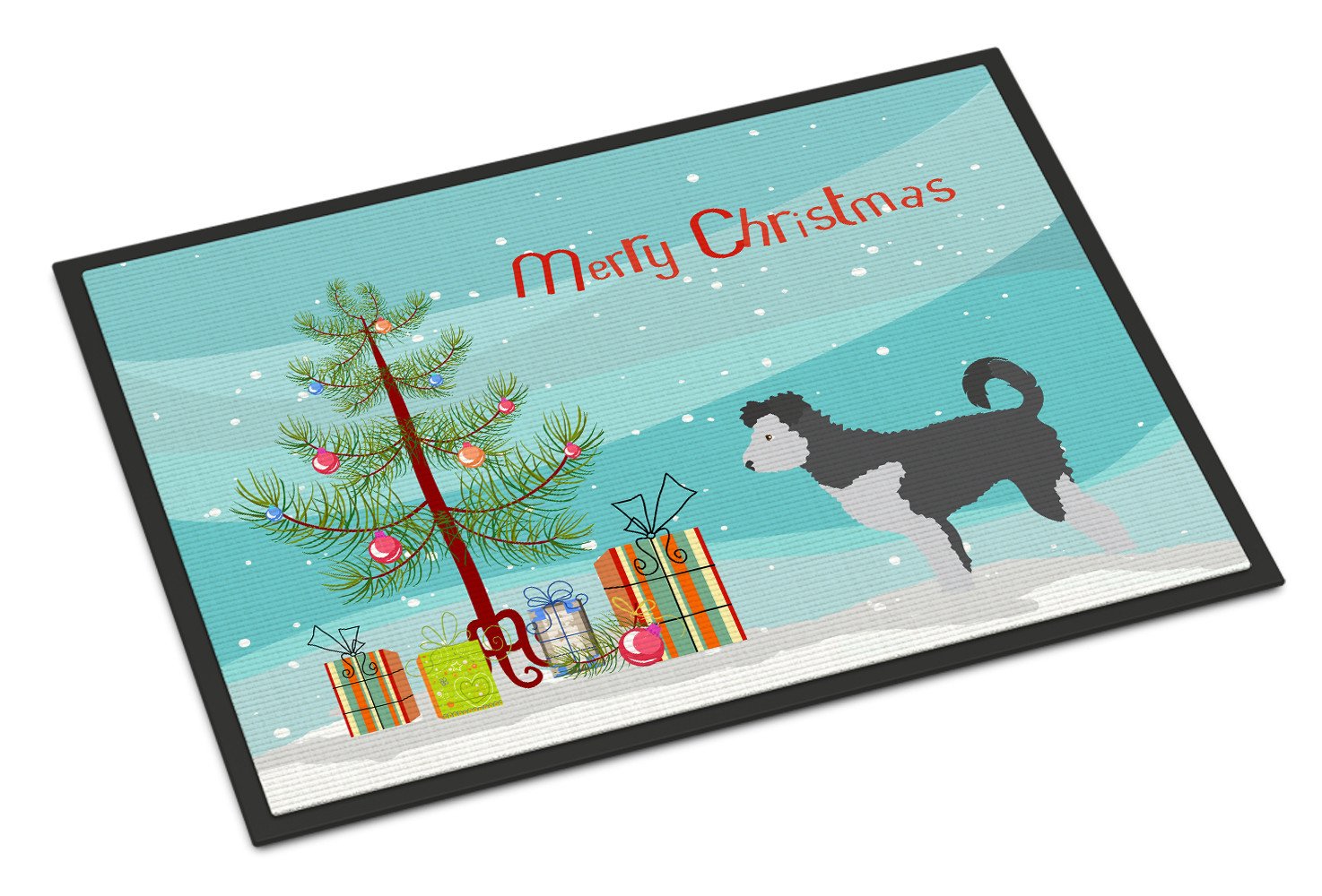 Pumi Christmas Indoor or Outdoor Mat 24x36 BB8459JMAT by Caroline's Treasures