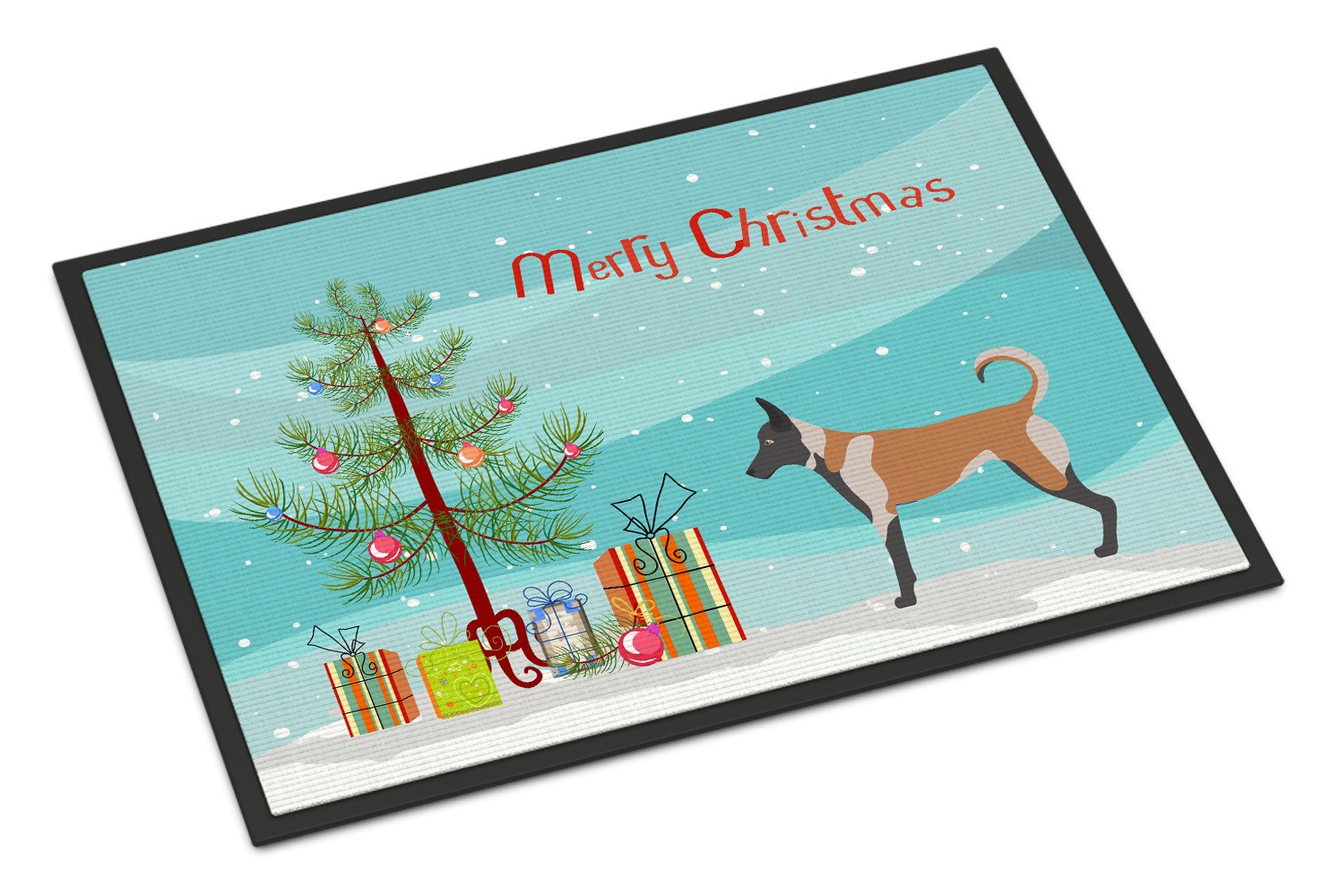 Malinois Christmas Indoor or Outdoor Mat 24x36 BB8461JMAT by Caroline's Treasures