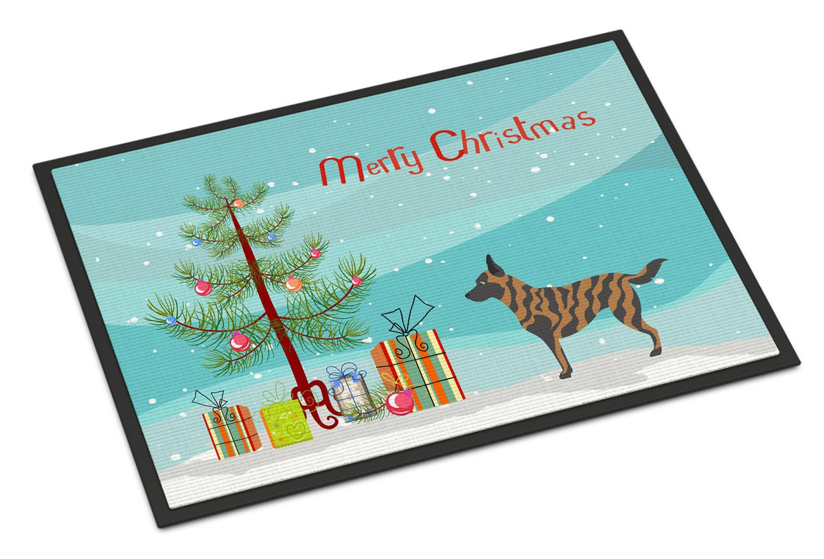 Dutch Shepherd Christmas Indoor or Outdoor Mat 24x36 BB8462JMAT by Caroline&#39;s Treasures