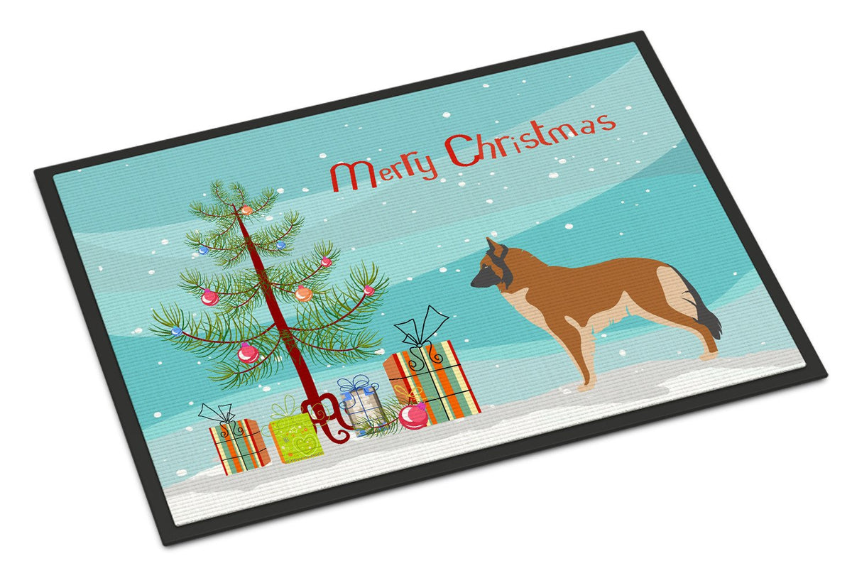 Belgian Tervuren Christmas Indoor or Outdoor Mat 24x36 BB8465JMAT by Caroline&#39;s Treasures