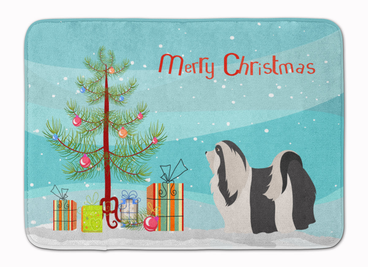 Havanese Christmas Machine Washable Memory Foam Mat BB8476RUG - the-store.com