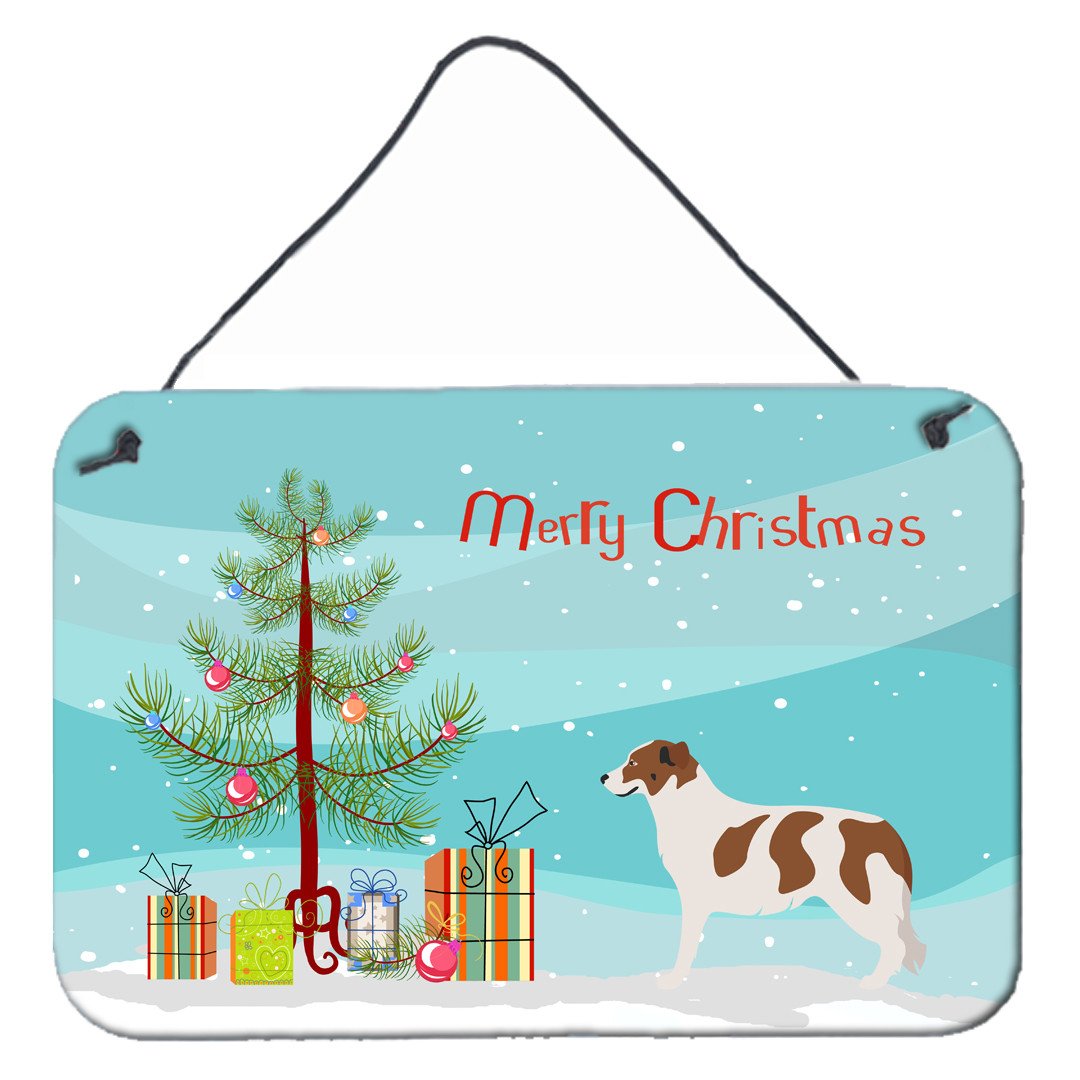 Aidi Atlas Mountain Dog Christmas Wall or Door Hanging Prints BB8496DS812 by Caroline&#39;s Treasures