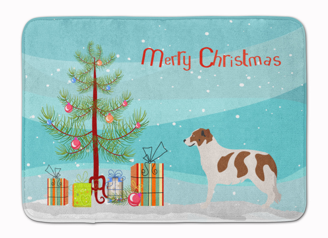 Aidi Atlas Mountain Dog Christmas Machine Washable Memory Foam Mat BB8496RUG - the-store.com