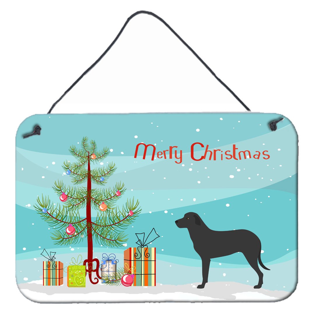 Majorca Shepherd Dog Christmas Wall or Door Hanging Prints BB8508DS812 by Caroline's Treasures