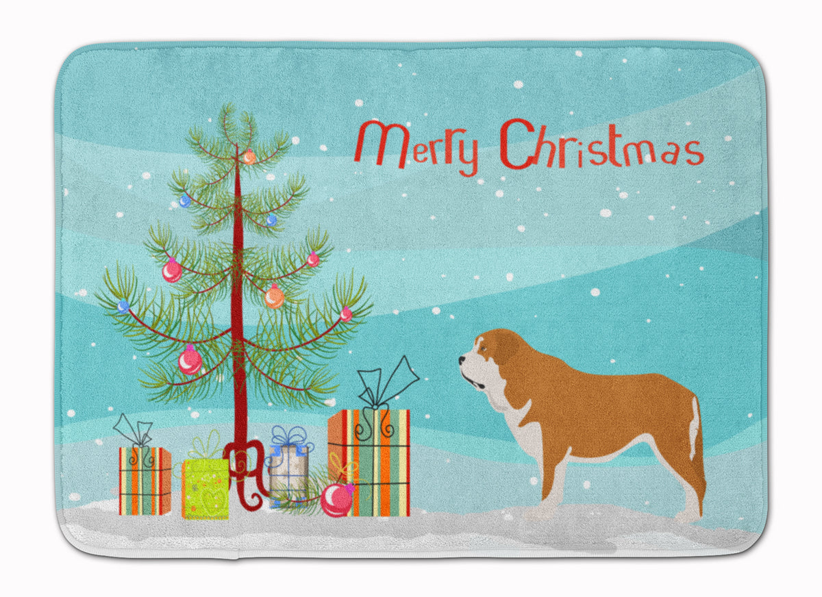 Mastin Epanol Spanish Mastiff Christmas Machine Washable Memory Foam Mat BB8511RUG - the-store.com