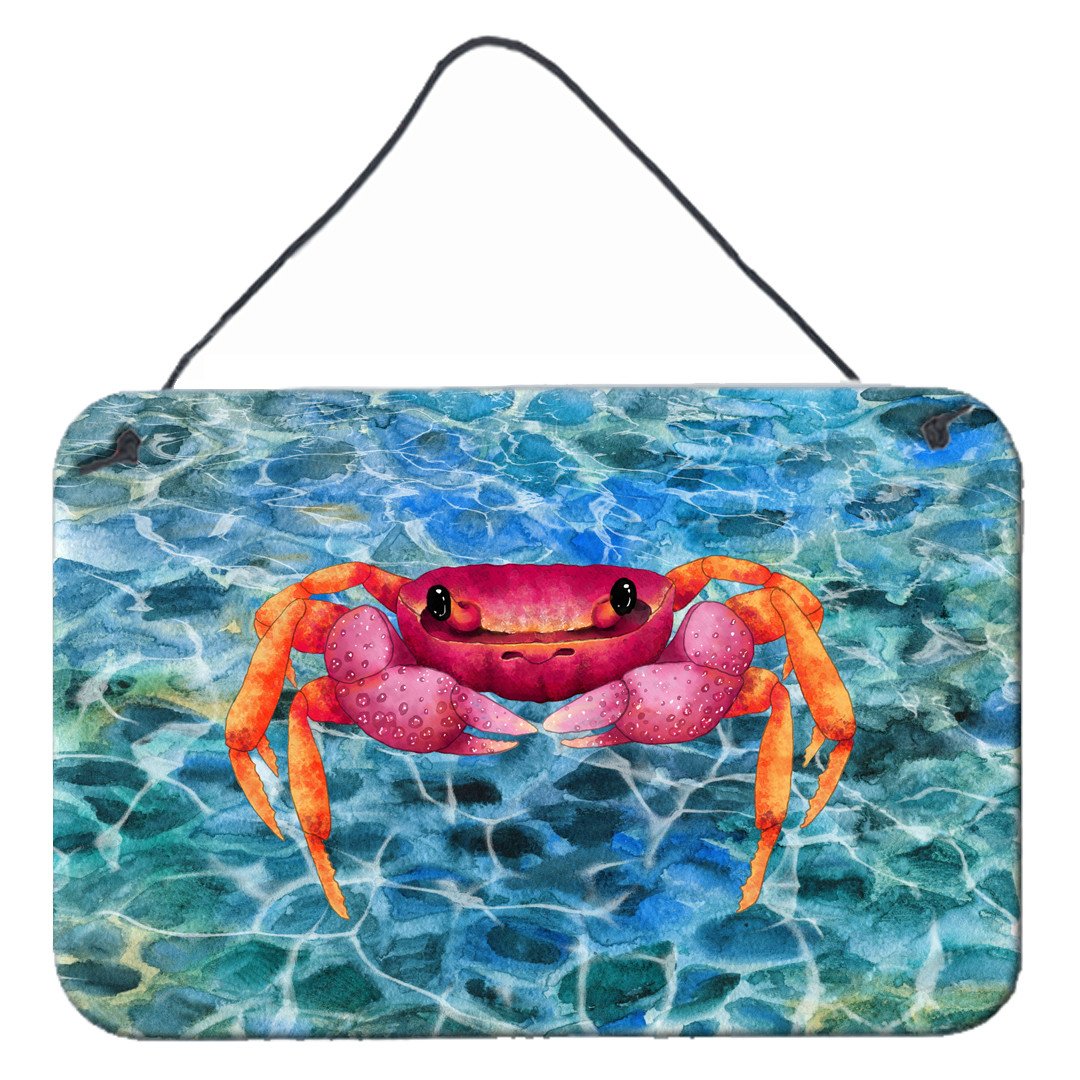 Crab Wall or Door Hanging Prints BB8526DS812 by Caroline's Treasures