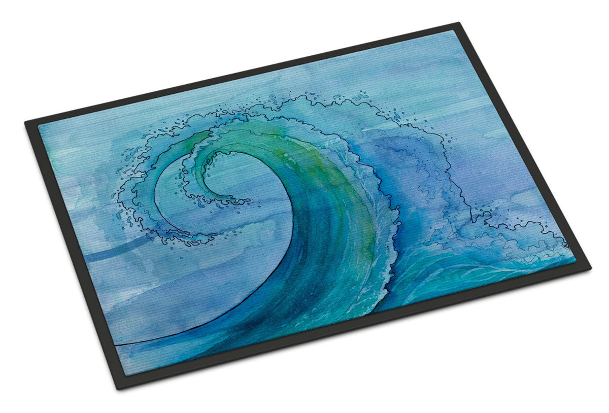 Abstract Wave Indoor or Outdoor Mat 24x36 BB8531JMAT by Caroline&#39;s Treasures