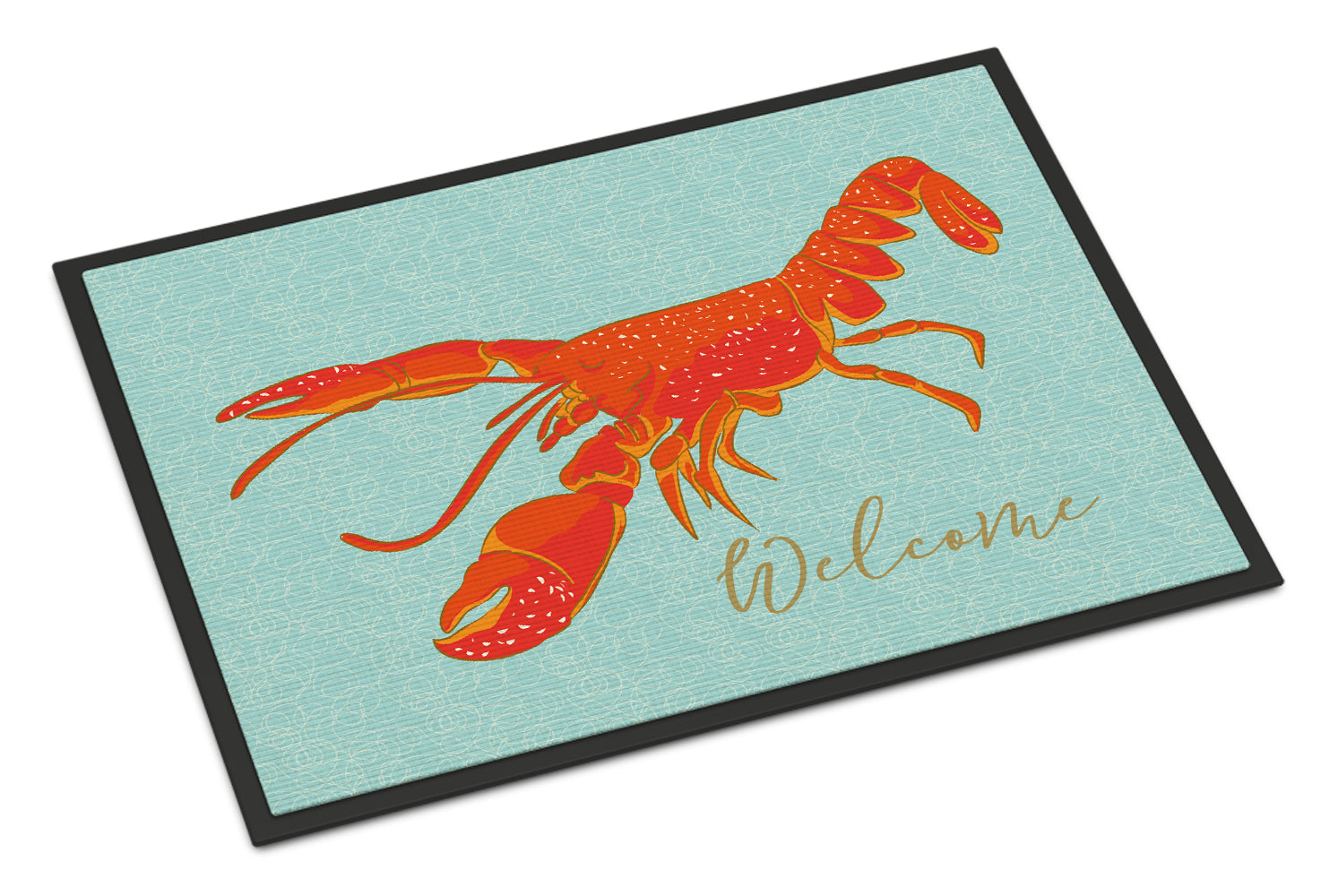 Lobster Welcome Indoor or Outdoor Mat 18x27 BB8534MAT - the-store.com