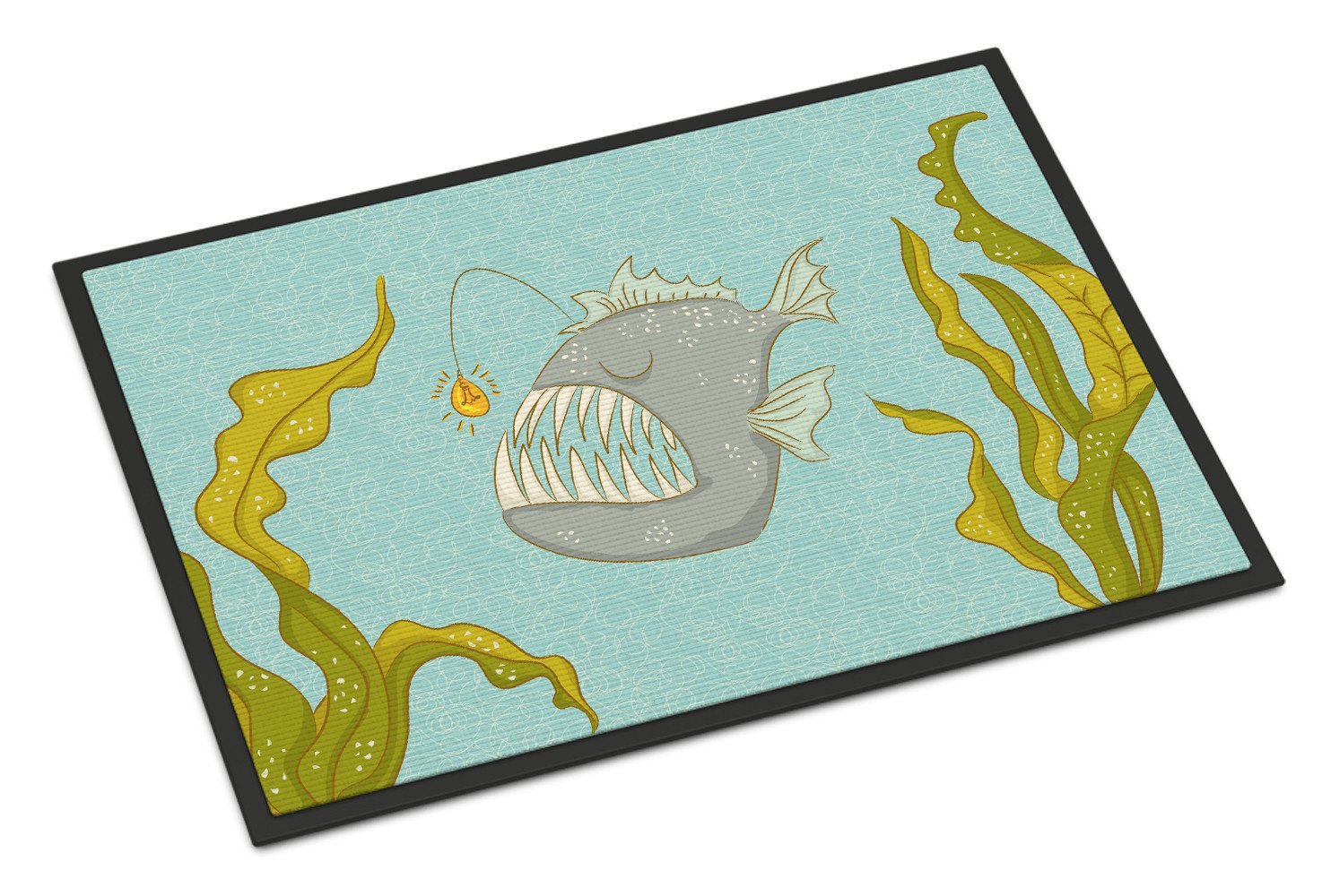 Frog Fish Indoor or Outdoor Mat 24x36 BB8541JMAT by Caroline's Treasures