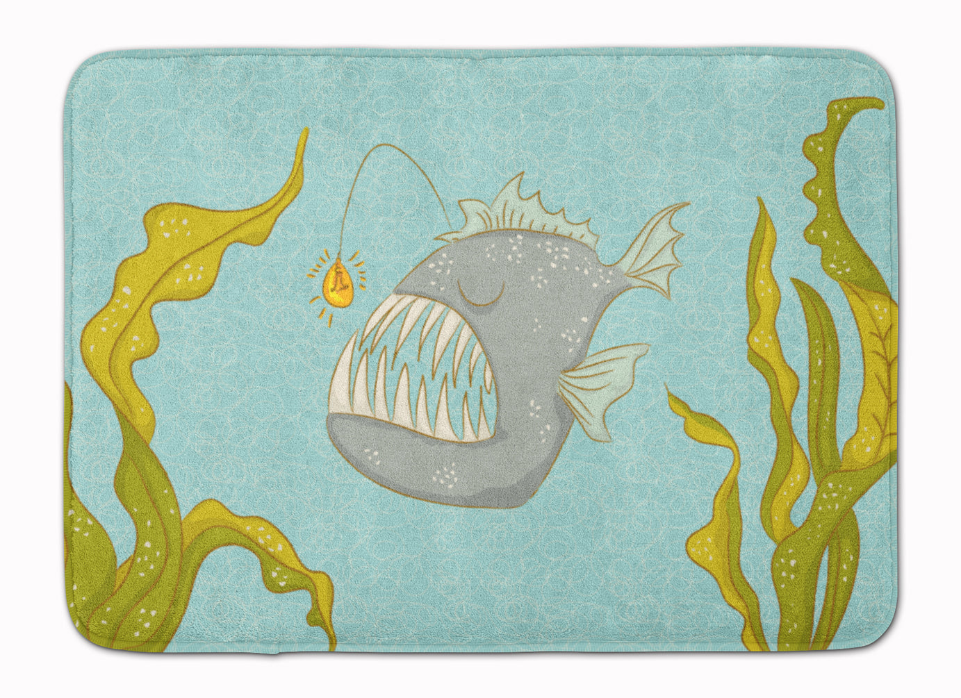 Frog Fish Machine Washable Memory Foam Mat BB8541RUG - the-store.com