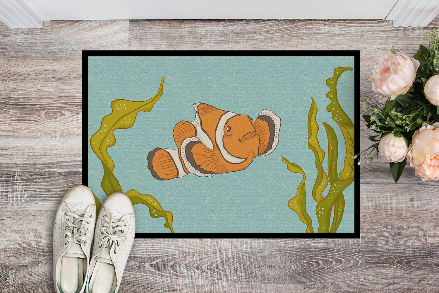 Clown Fish Indoor or Outdoor Mat 18x27 BB8543MAT - the-store.com