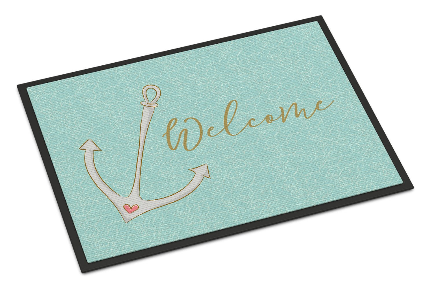 Anchor Welcome Indoor or Outdoor Mat 24x36 BB8558JMAT by Caroline's Treasures