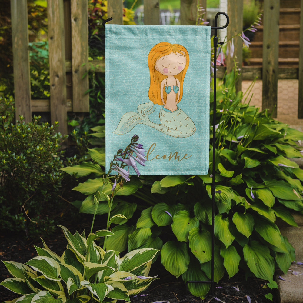 Mermaid Welcome Flag Garden Size BB8568GF  the-store.com.