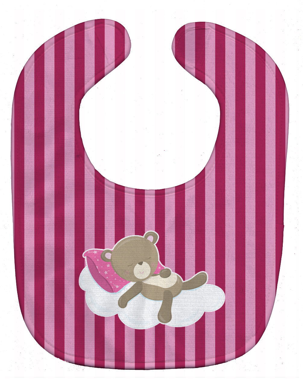 Baby Girl Bear on Cloud Baby Bib BB8621BIB - the-store.com