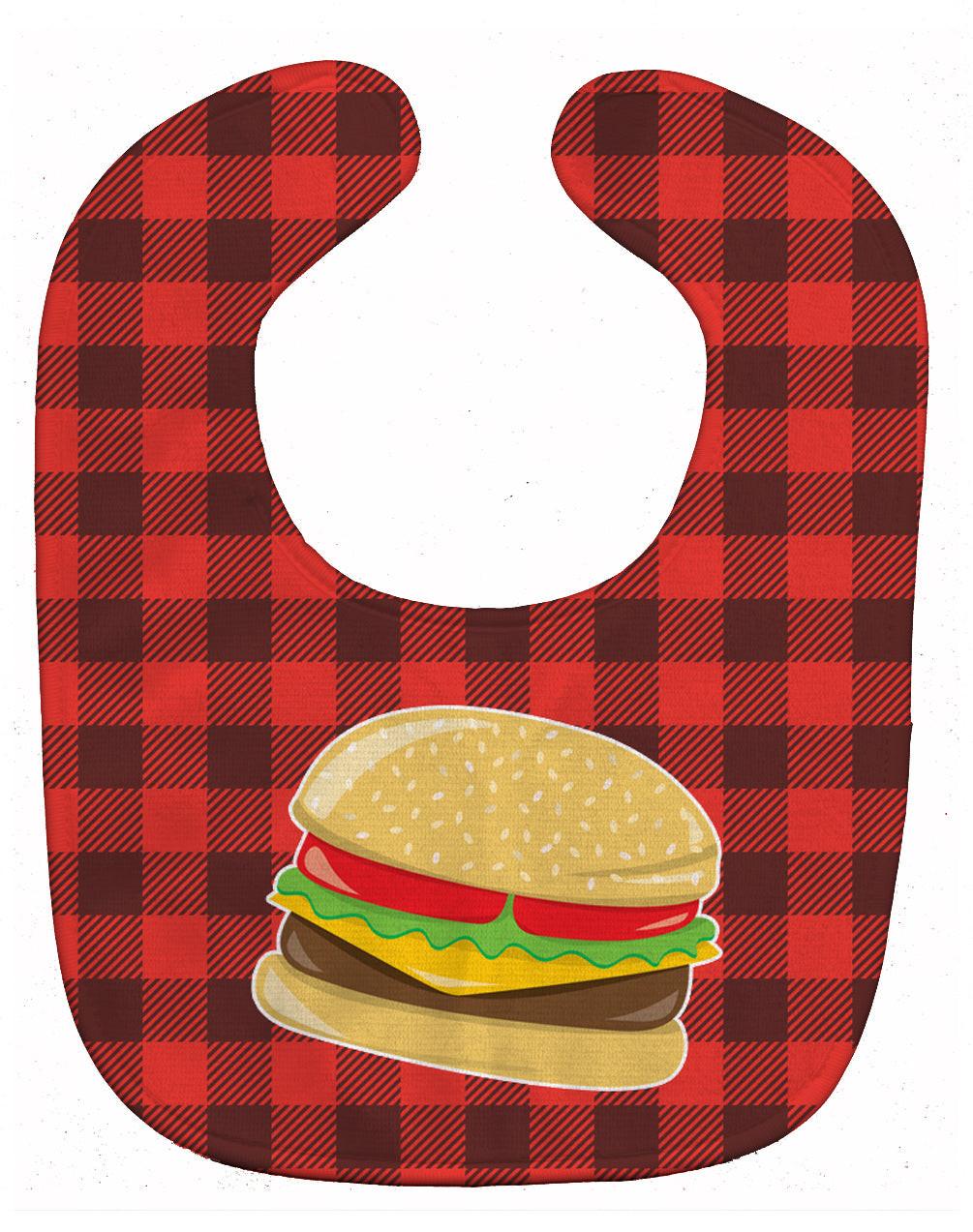 Backyard BBQ Hamburger Baby Bib BB8629BIB - the-store.com