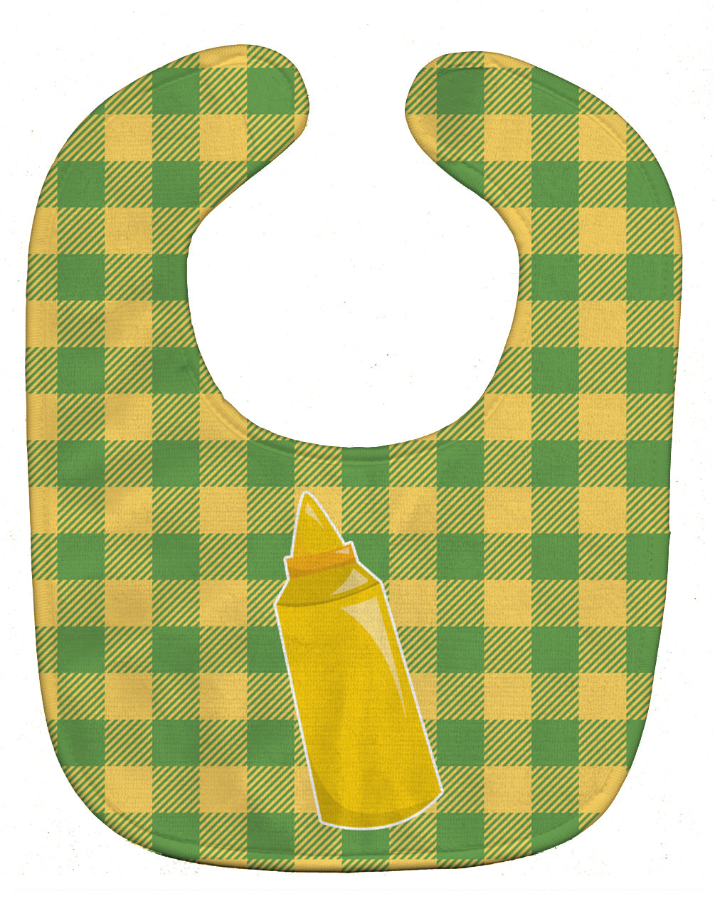 Backyard BBQ Mustard Baby Bib BB8639BIB - the-store.com