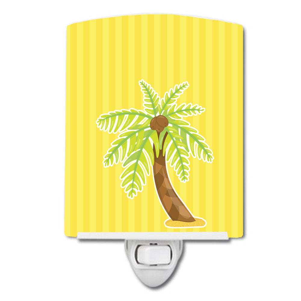 Palm Tree Ceramic Night Light BB8641CNL - the-store.com