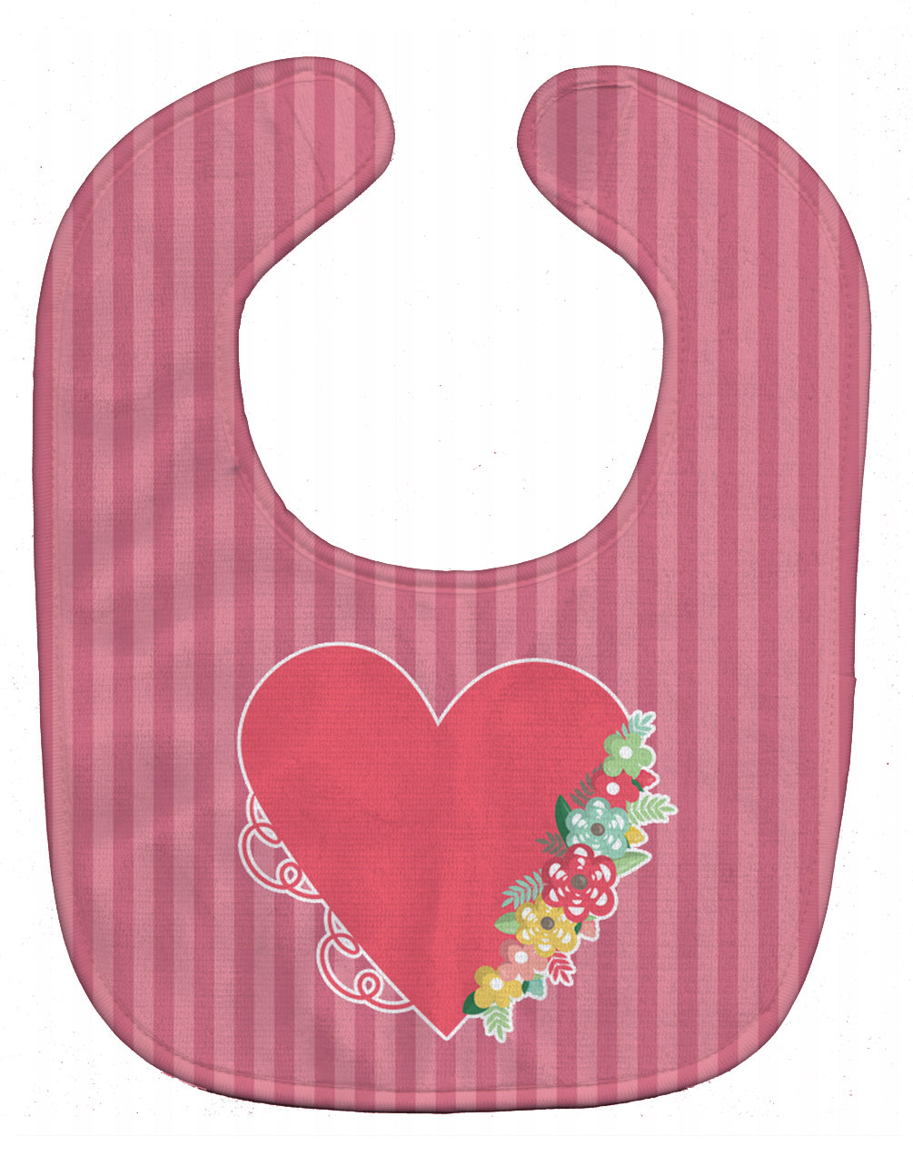 Heart and Flowers Baby Bib BB8771BIB - the-store.com