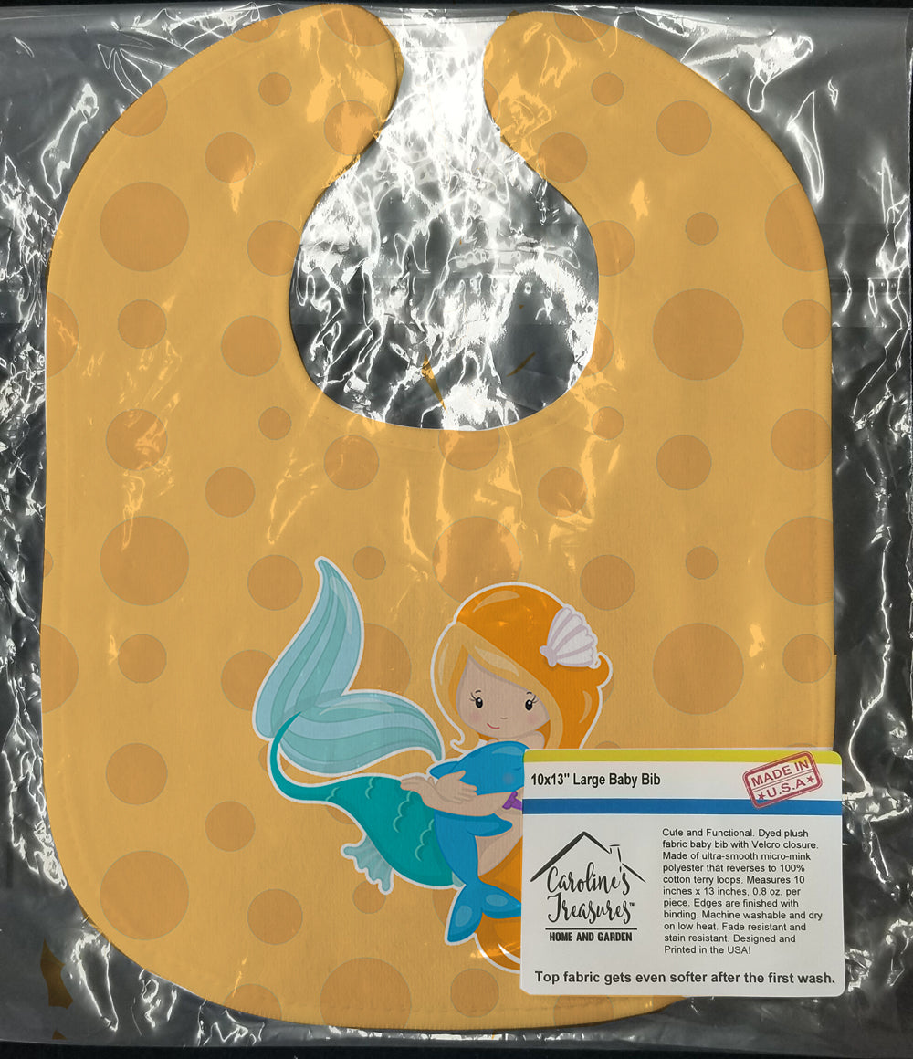 Beach Mermaid Baby Bib BB8822BIB - the-store.com