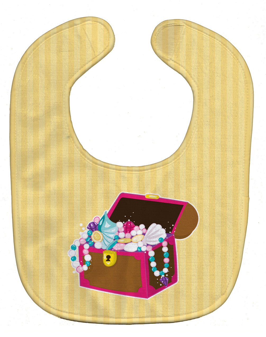 Beach Pirate Chest Baby Bib BB8837BIB - the-store.com