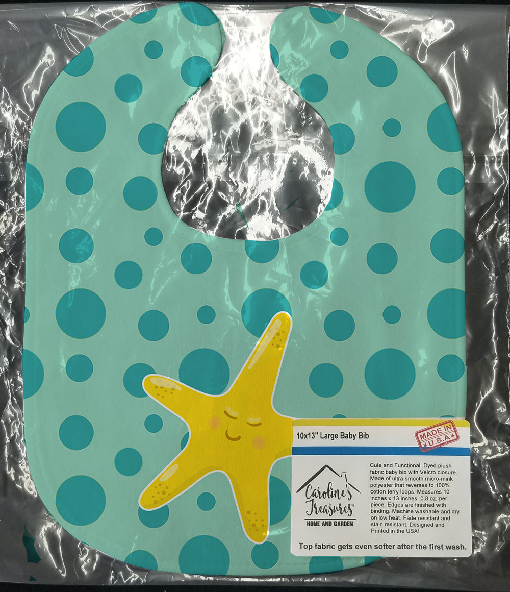 Beach Starfish Baby Bib BB8841BIB - the-store.com