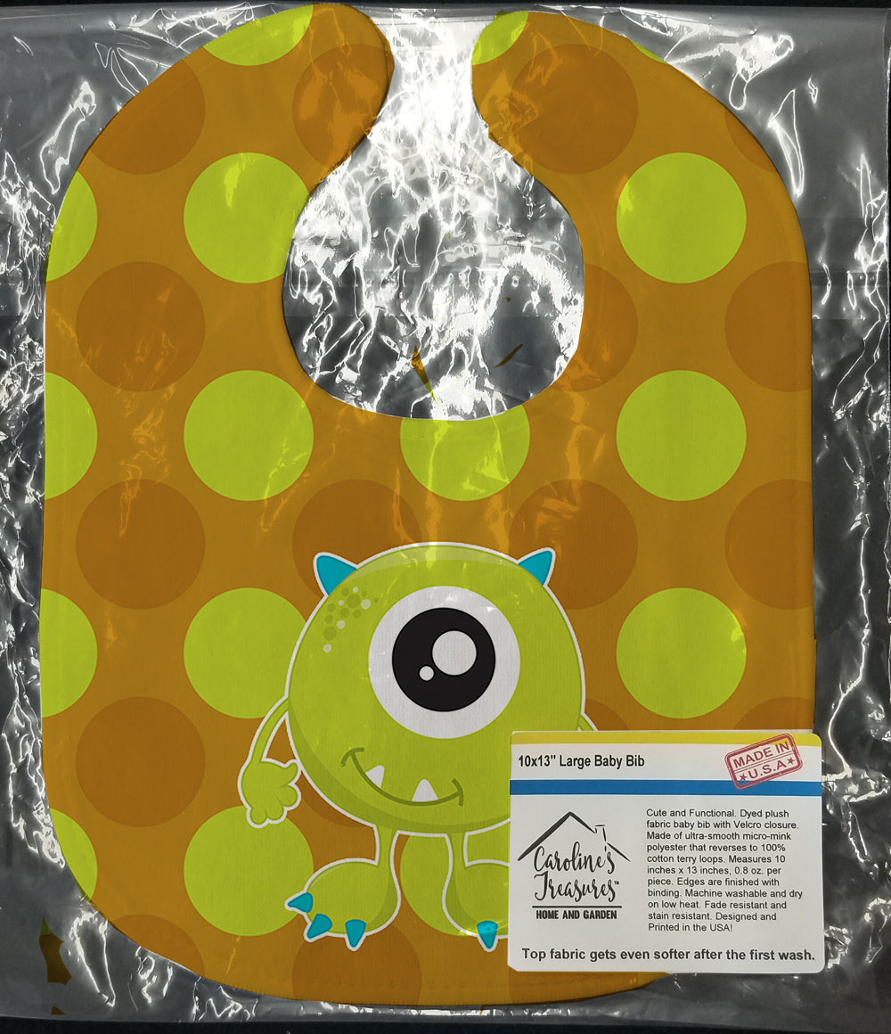 Monster Green Baby Bib BB8846BIB - the-store.com