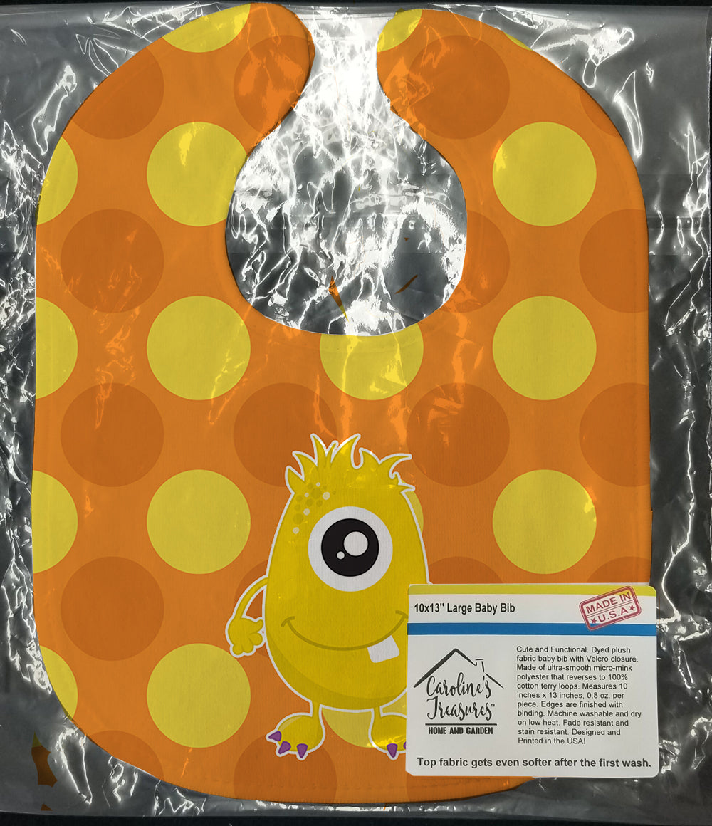 Monster Gold Baby Bib BB8849BIB - the-store.com