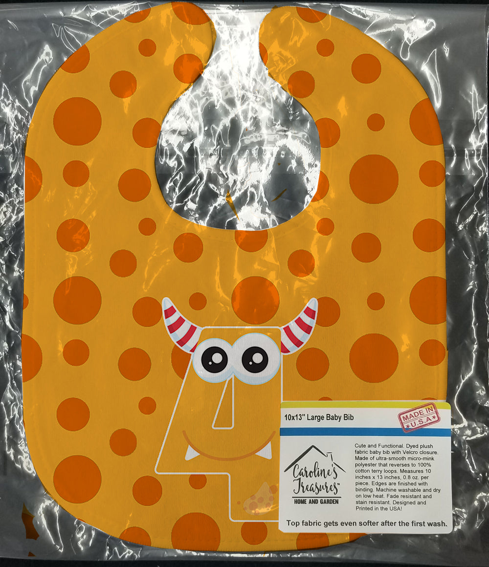 Monster Month 4 Baby Bib BB8854BIB - the-store.com