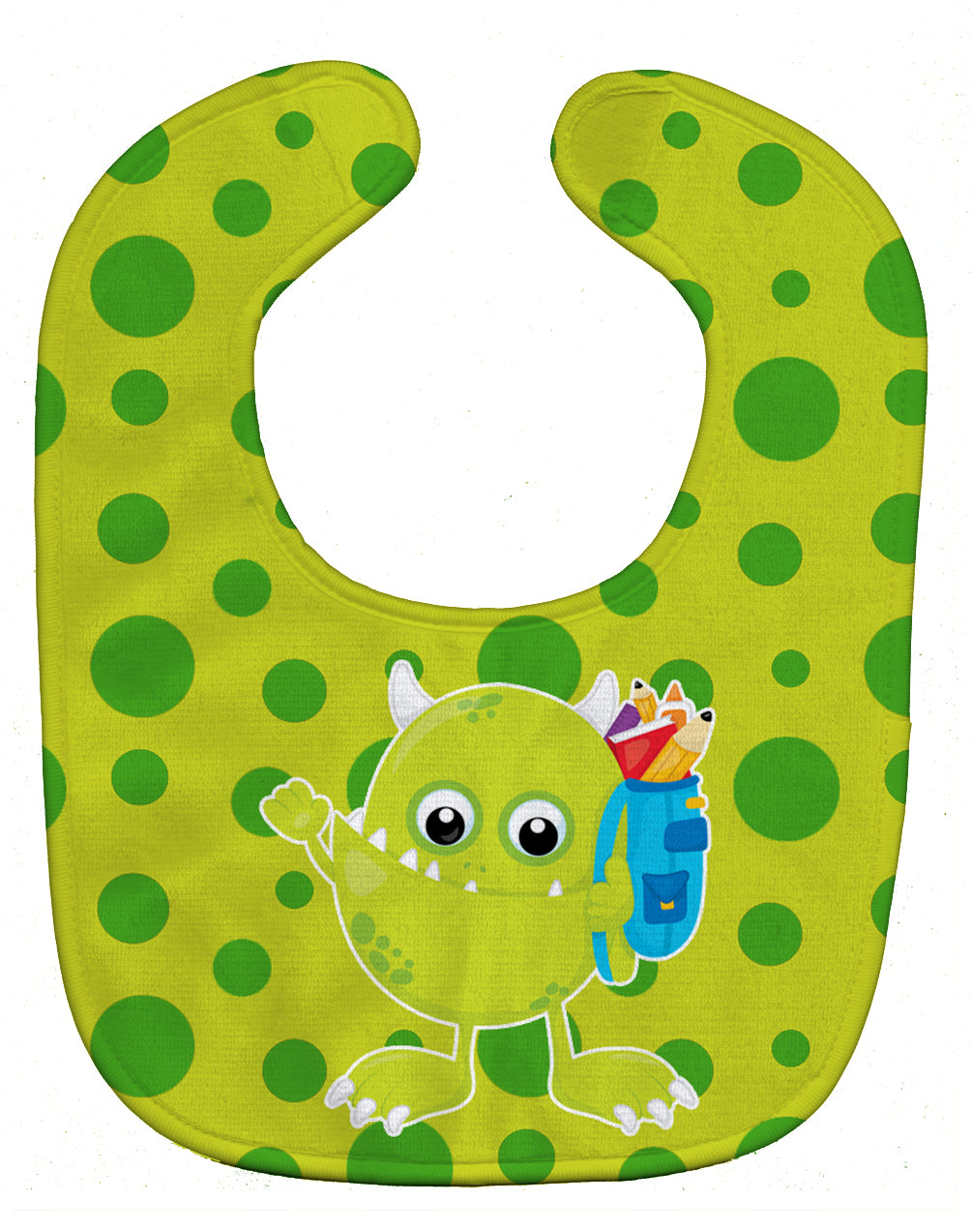 Monster Green Baby Bib BB8863BIB - the-store.com