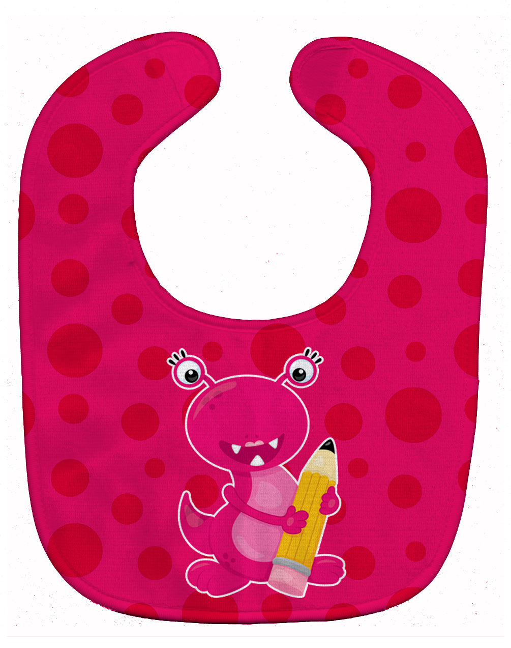 Monster Pink Baby Bib BB8864BIB - the-store.com