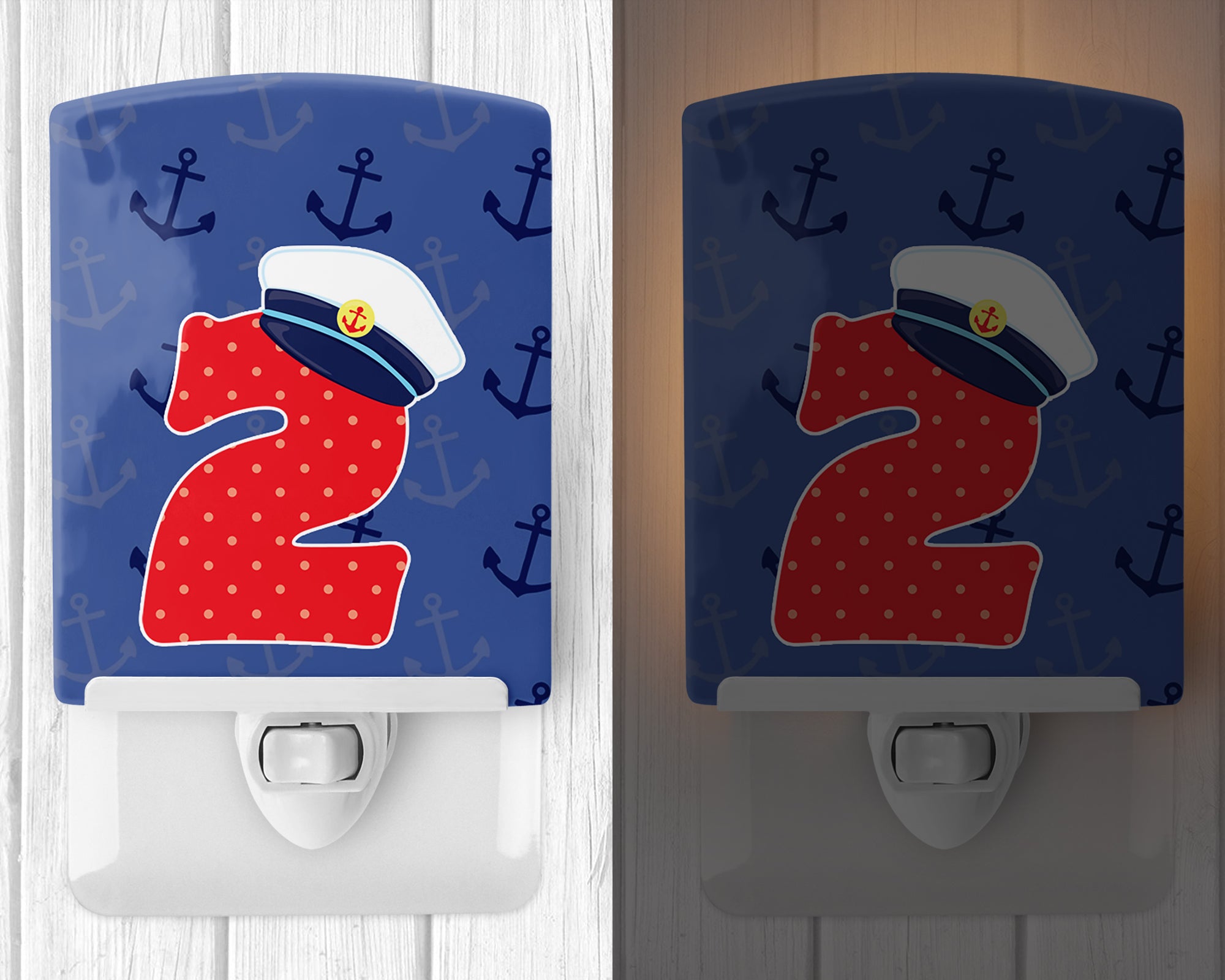 Nautical Month 2 Ceramic Night Light BB8873CNL - the-store.com