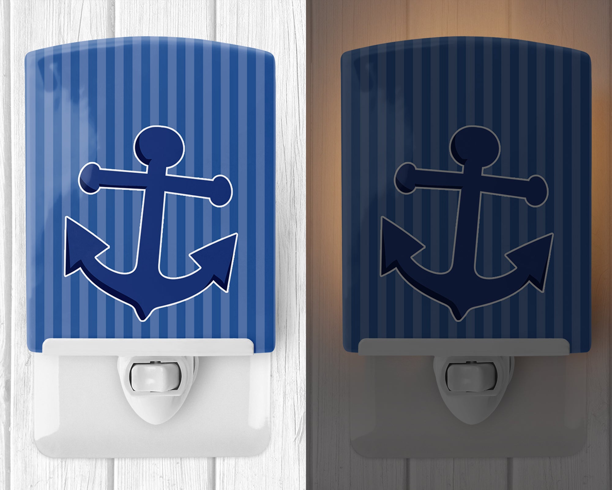 Nautical Anchor Ceramic Night Light BB8886CNL - the-store.com