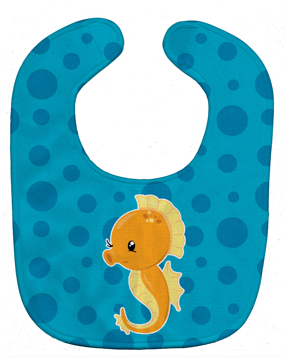 Nautical Seahorse Baby Bib BB8895BIB - the-store.com