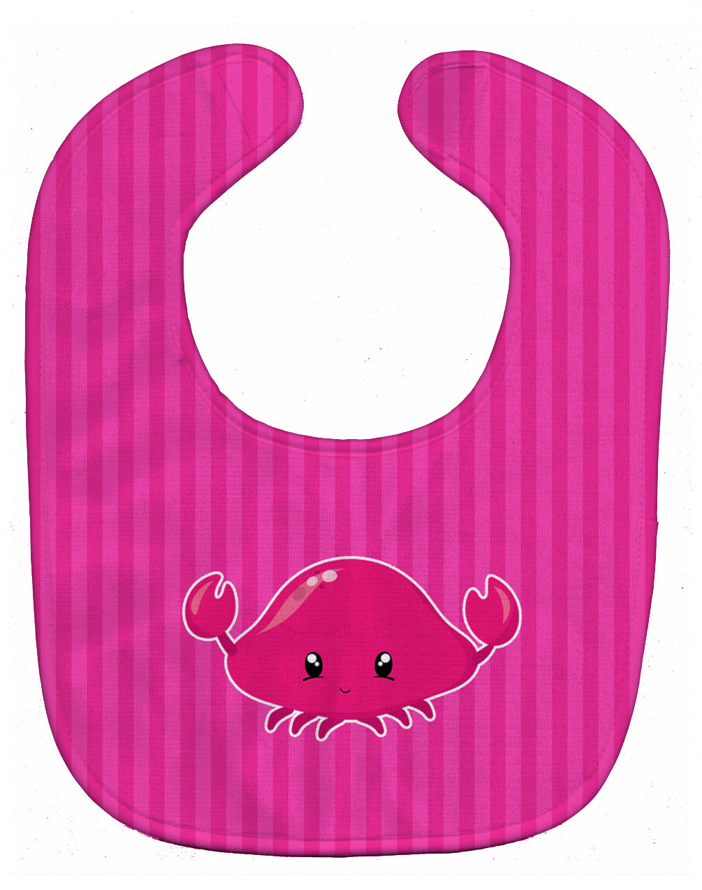 Nautical Pink Crab Baby Bib BB8903BIB - the-store.com