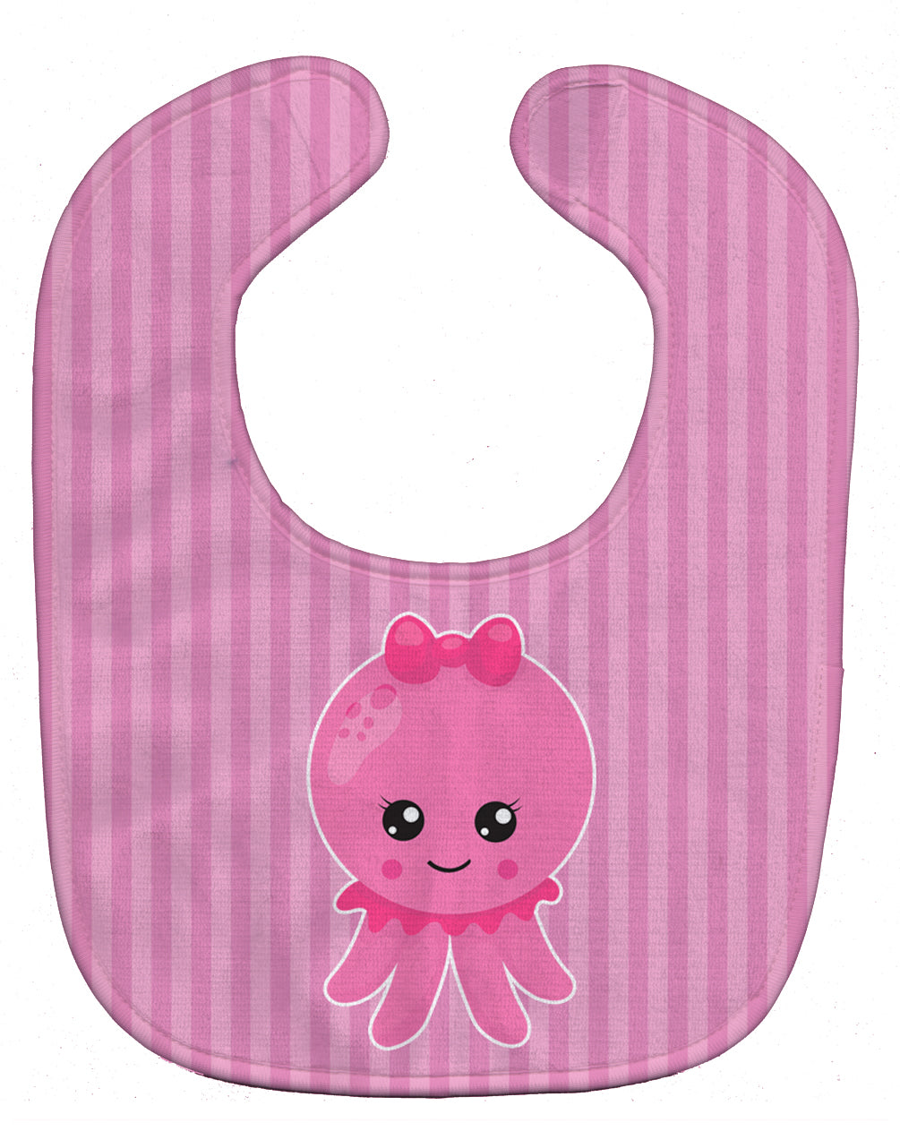 Nautical Pink Octopus Baby Bib BB8905BIB - the-store.com