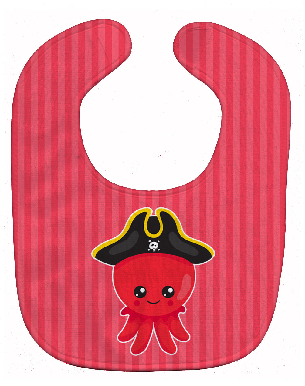 Nautical Pirate Octopus Baby Bib BB8912BIB - the-store.com