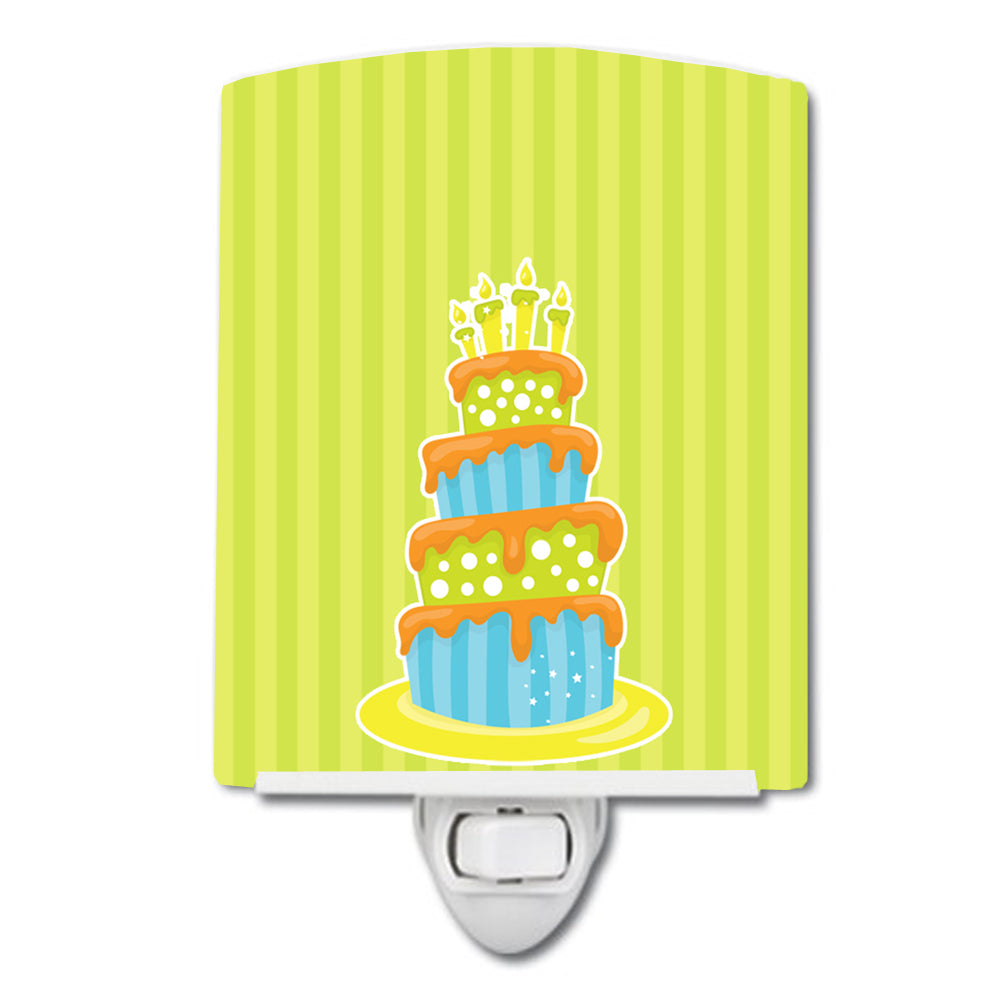 Dinosaur Birthday Cake Ceramic Night Light BB8931CNL - the-store.com